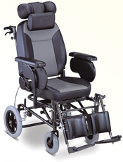 bucket type wheelchair