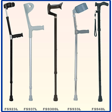 elbow crutches