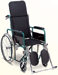 Reclining wheelchair 